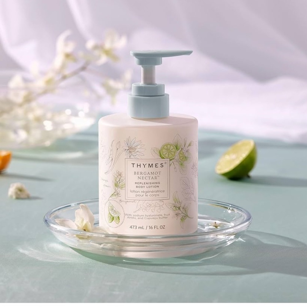 Bergamot Nectar Body Lotion - White and Blue473ml 16floz